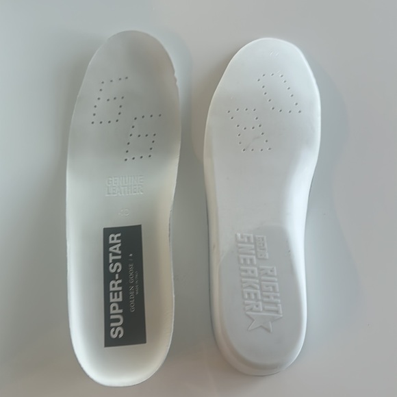 Golden Goose Rare Dark Red and Ivory Jacquard Super Star purchased in Rome. - Picture 2 of 7